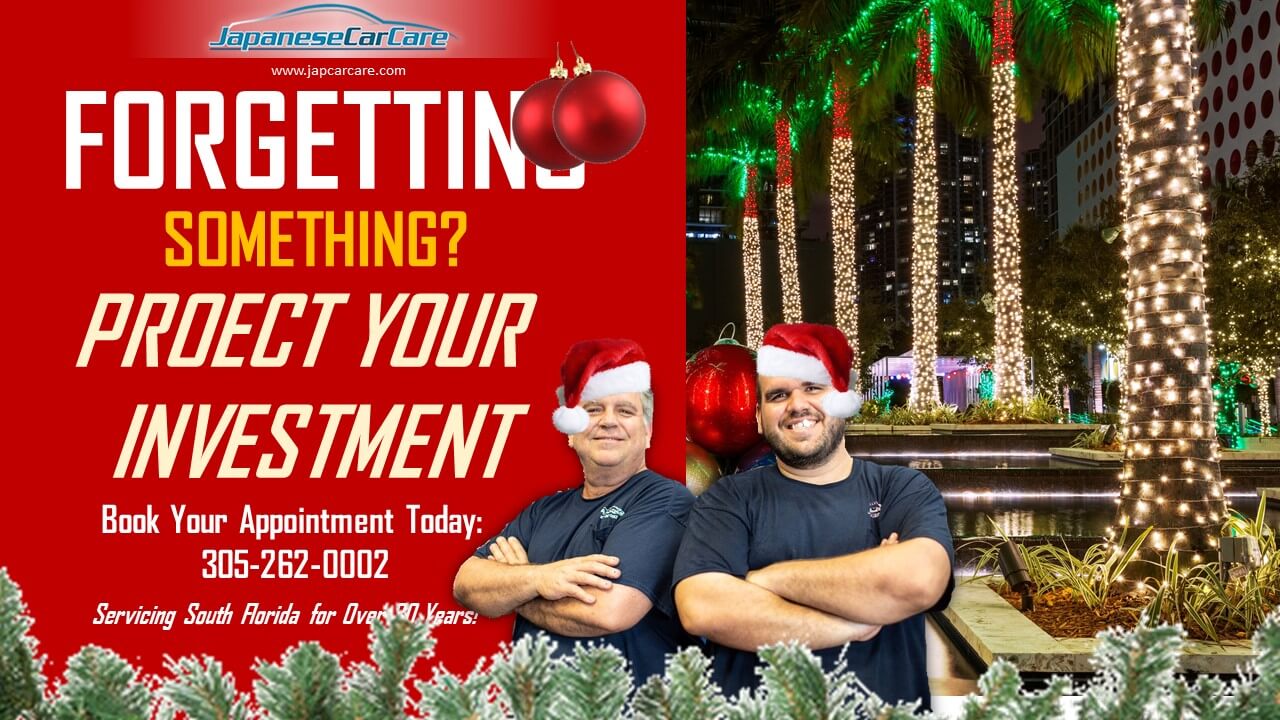 Merry Christmas To All and To All An Auto Care Reminder