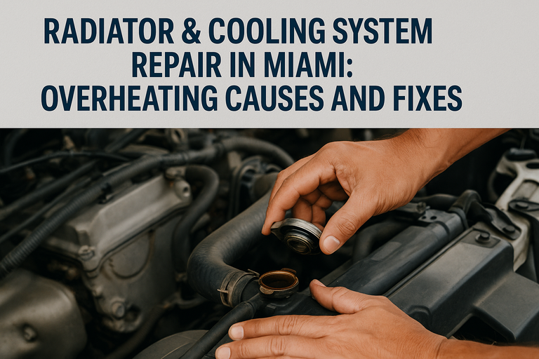 Radiator & Cooling System Repair in Miami: Overheating Symptoms You Can’t Ignore