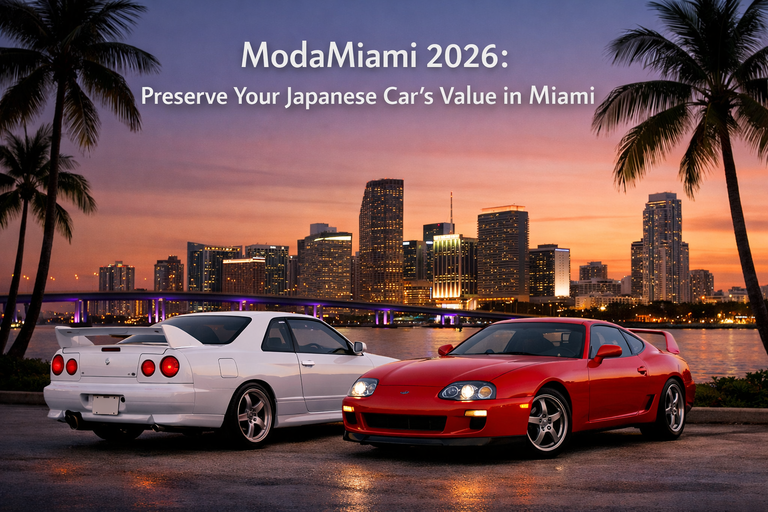 From ModaMiami to Your Driveway: Preserving Your Japanese Car’s Value in 2026
