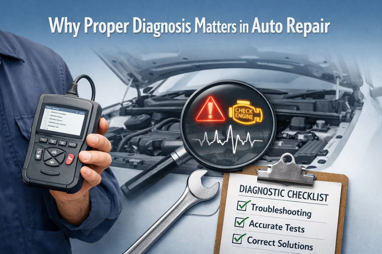 Why Proper Diagnosis Matters in Auto Repair